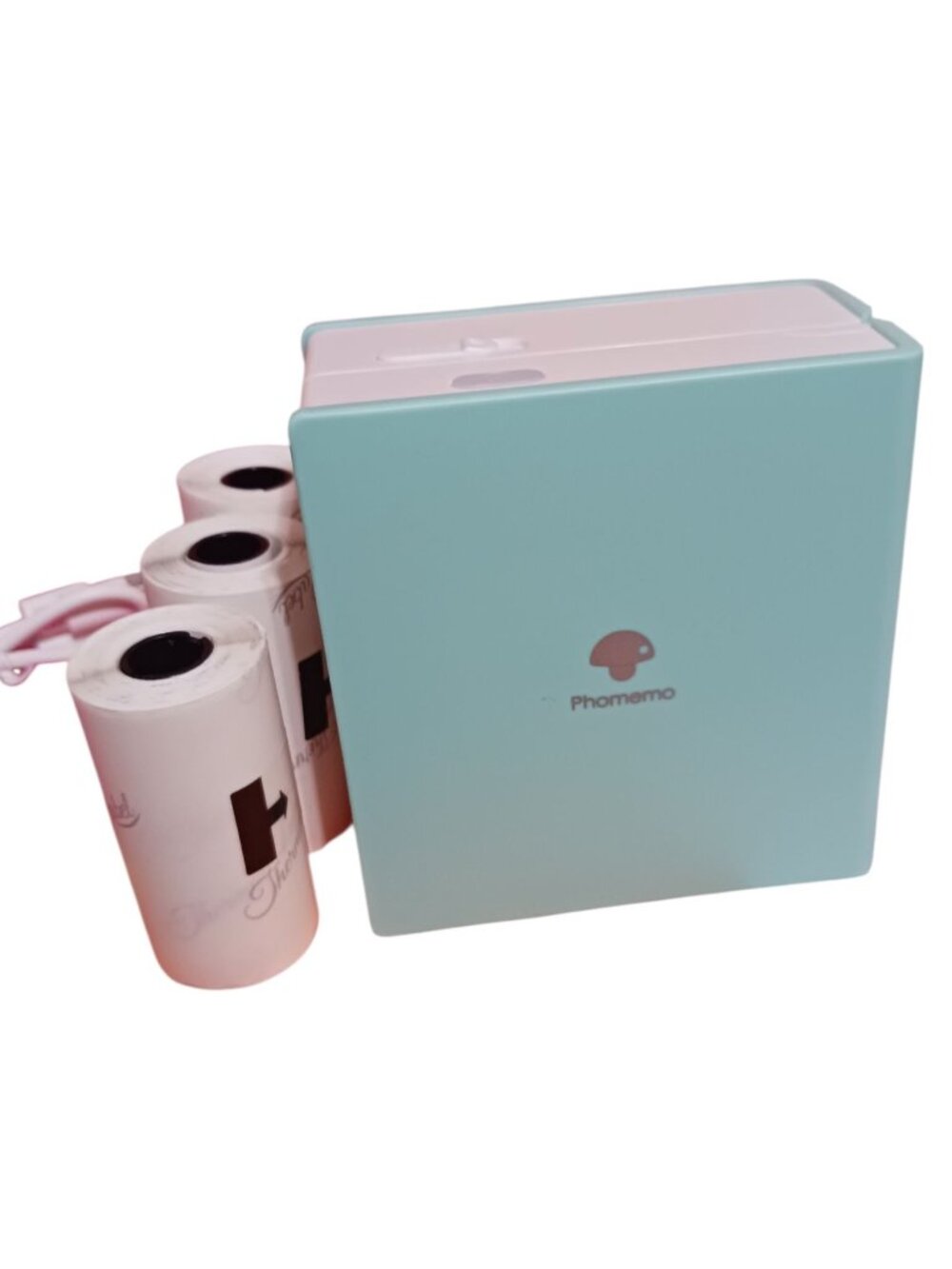 Phomemo M02 Bluetooth Mini Printer With Thermal Paper Rolls Portable & Wireless - Picture 2 of 9